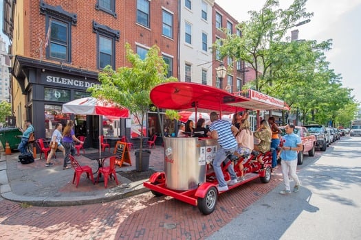 Big Red Pedal Tours