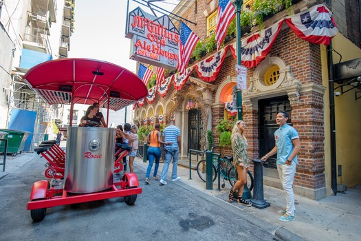Big Red Pedal Tours