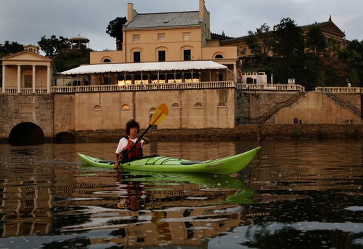 Kayaking on the Schuylkill River