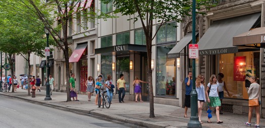 Rittenhouse Square Shopping