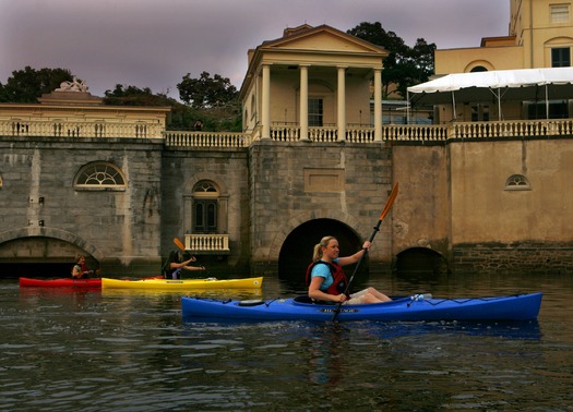 Kayaking on the Schuylkill River