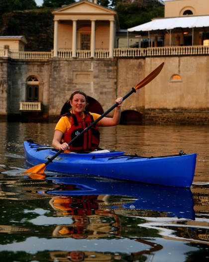 Kayaking on the Schuylkill River