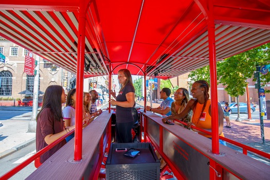 Big Red Pedal Tours