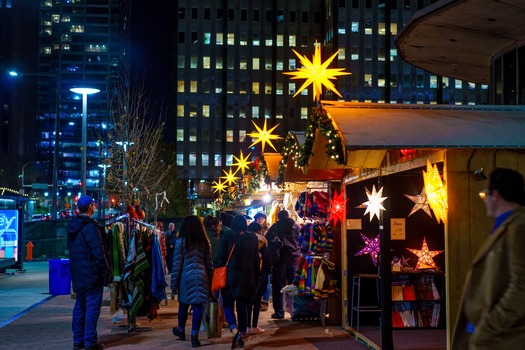 Christmas Village in Philadelphia