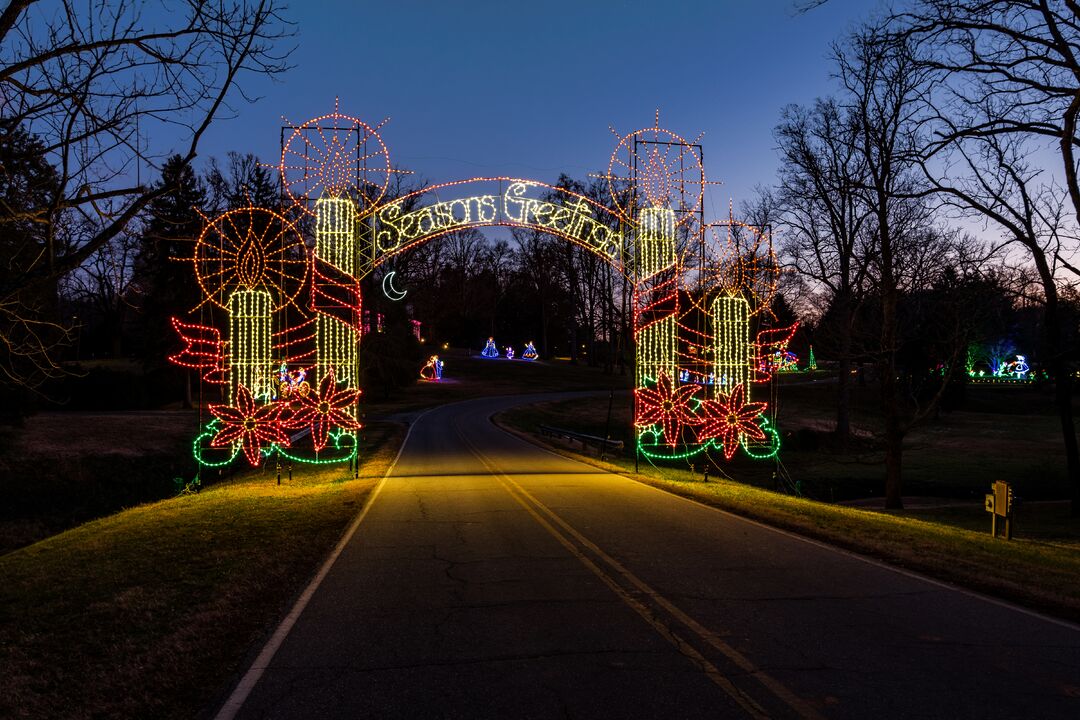 Tanglewood Festival of Lights is the largest holiday light display in the Southeast