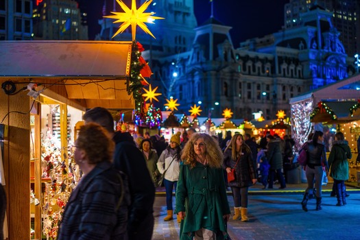 Christmas Village in Philadelphia