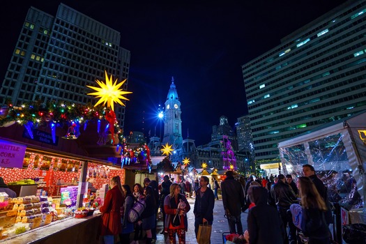 Christmas Village in Philadelphia