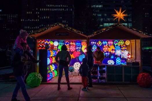 Christmas Village in Philadelphia