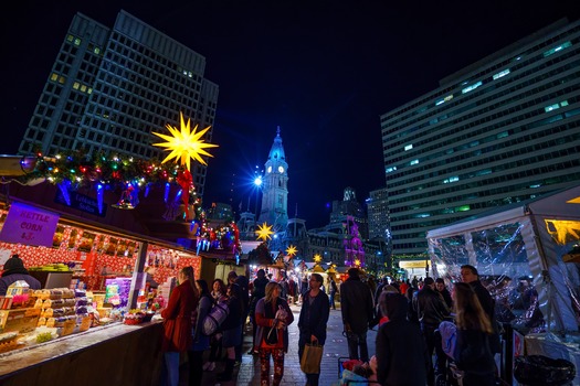 Christmas Village in Philadelphia