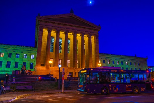 Philadelphia Museum of Art Christmas Tree