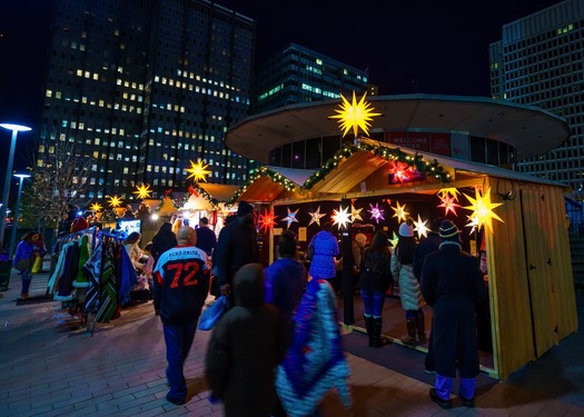 Christmas Village in Philadelphia