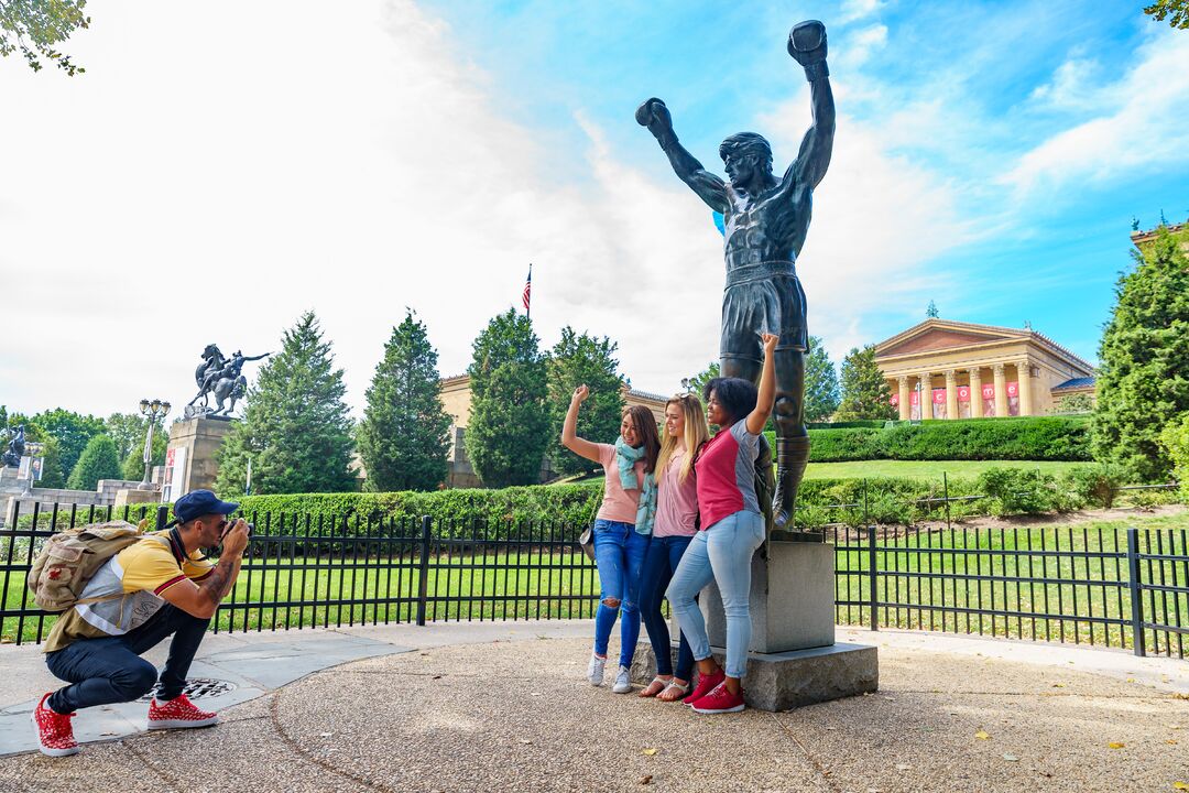 Rocky Statue