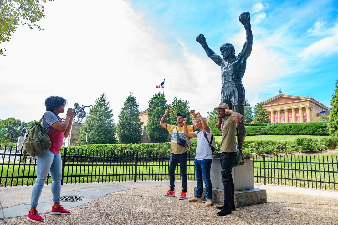 Rocky Statue