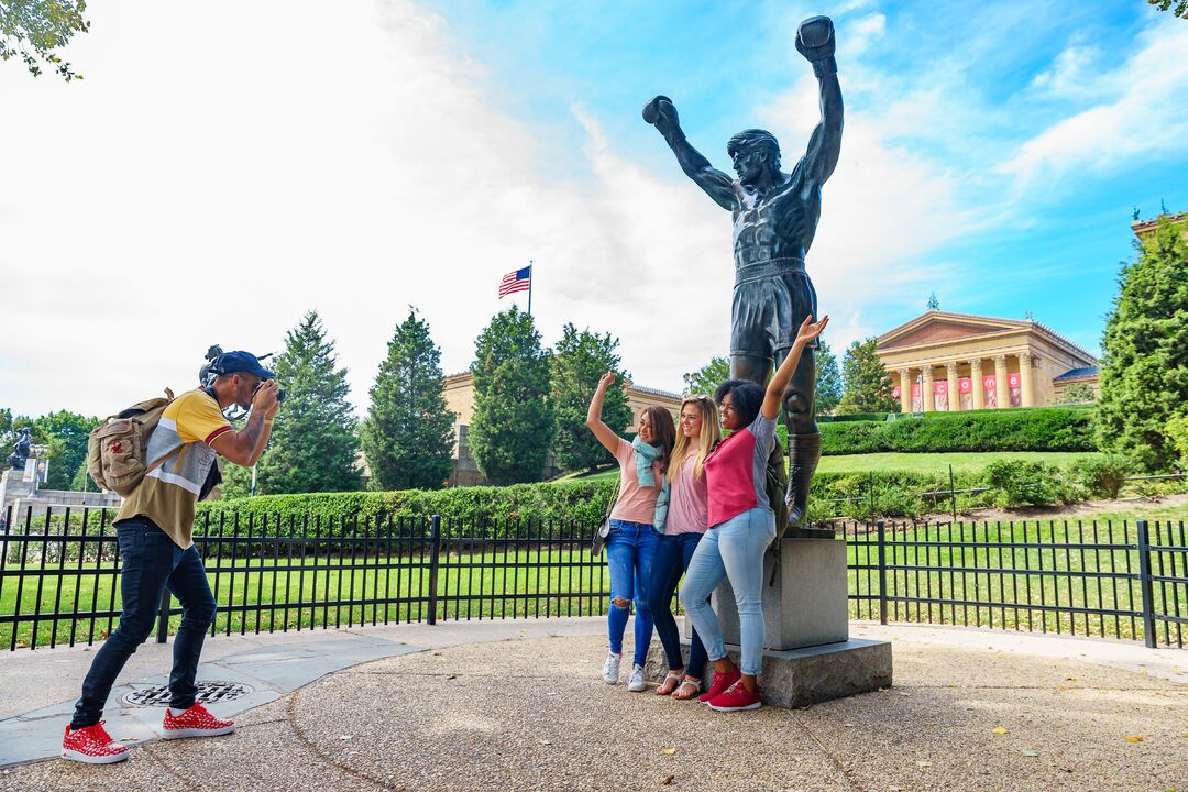 Rocky Statue