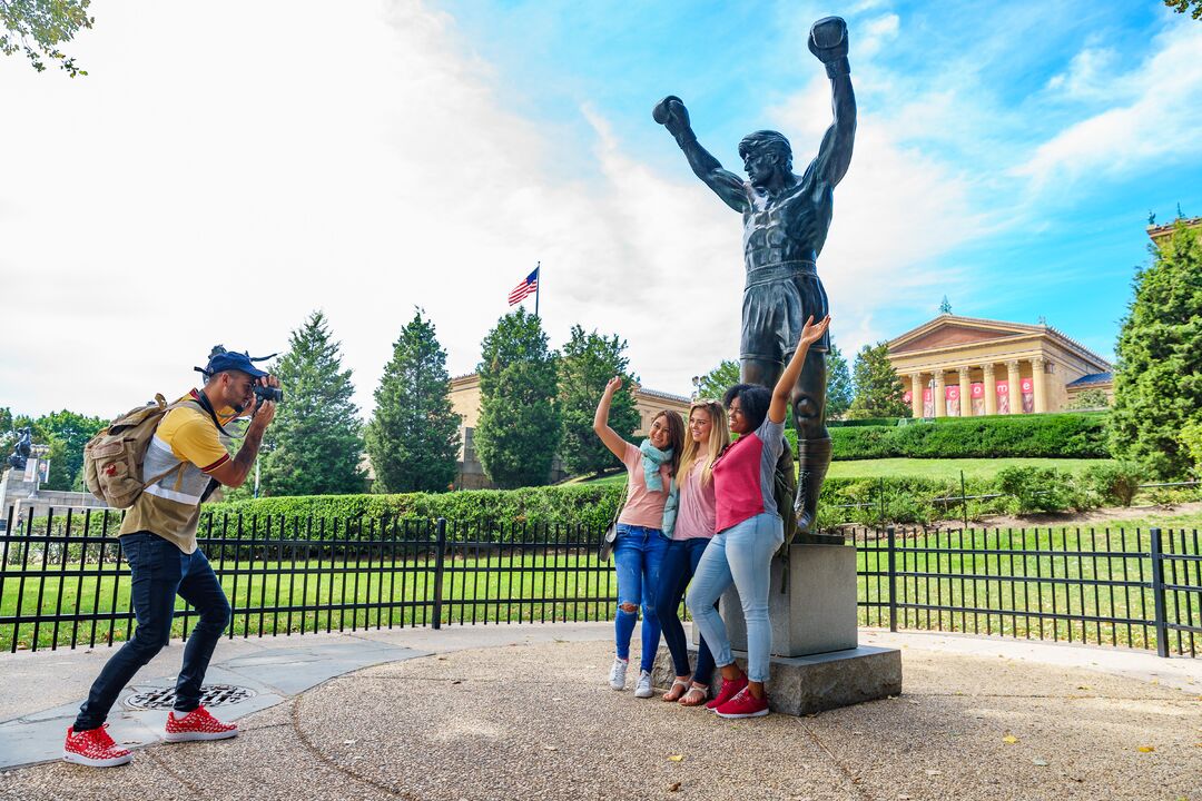 Rocky Statue