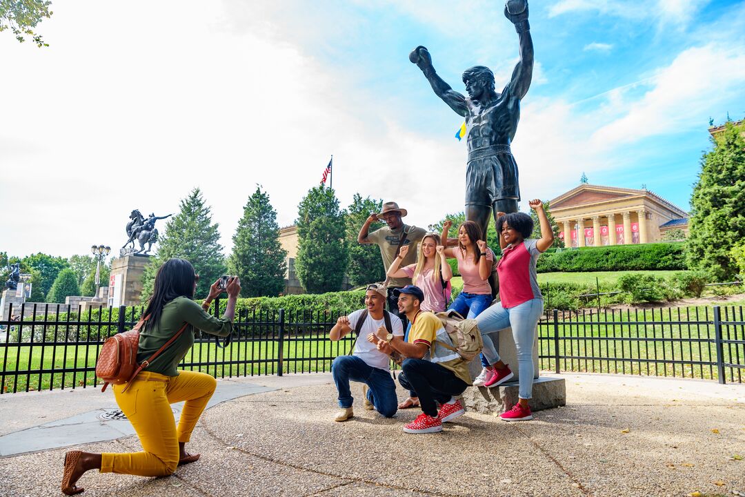 Rocky Statue