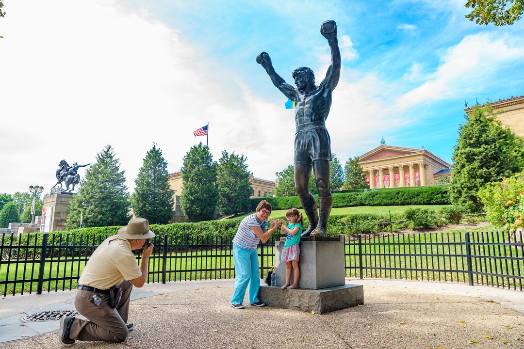 Rocky Statue