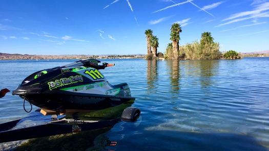 Lake Havasu City, AZ Jet Ski on Lake Havasu - Photo By Brian Smith