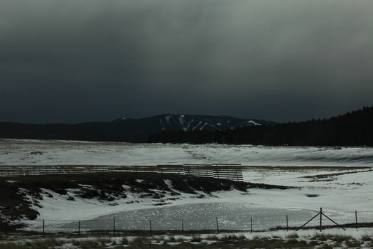 Greer, AZ Snow - Photo By Charlie Ann Francis