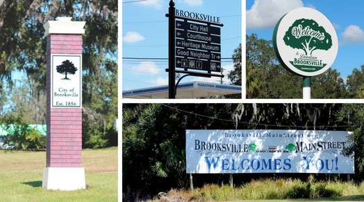 Brooksville Signage