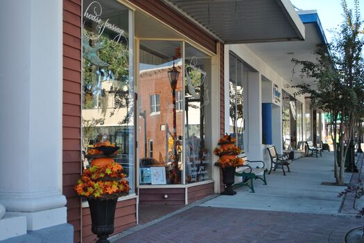 Shopping, downtown Brooksville