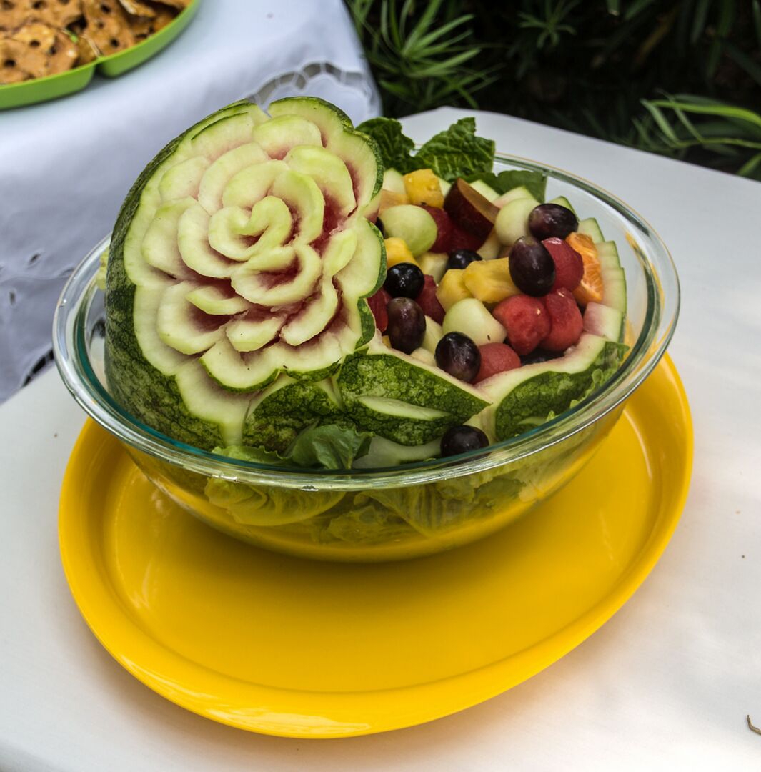 Botanical Garden Melon Bowl