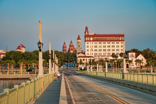 St Augustine from Bridge of Lions- SGS