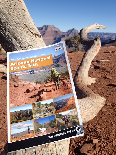 Arizona Trail Guidebook in the Grand Canyon