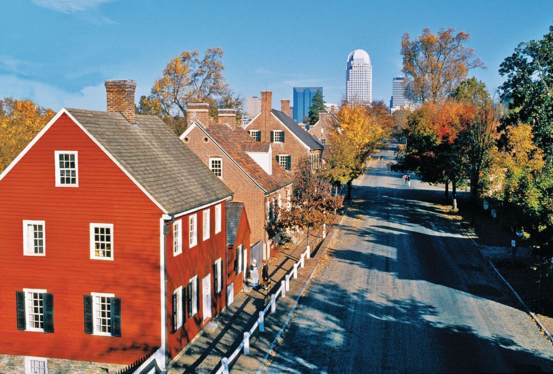 Skyline from Old Salem