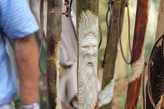 Botanical Garden Cane Face