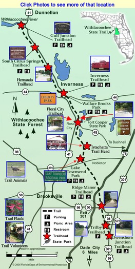 With State Trail Map