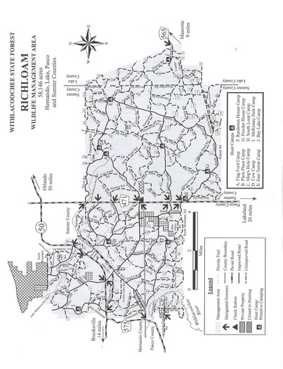 Richloam WMA Map