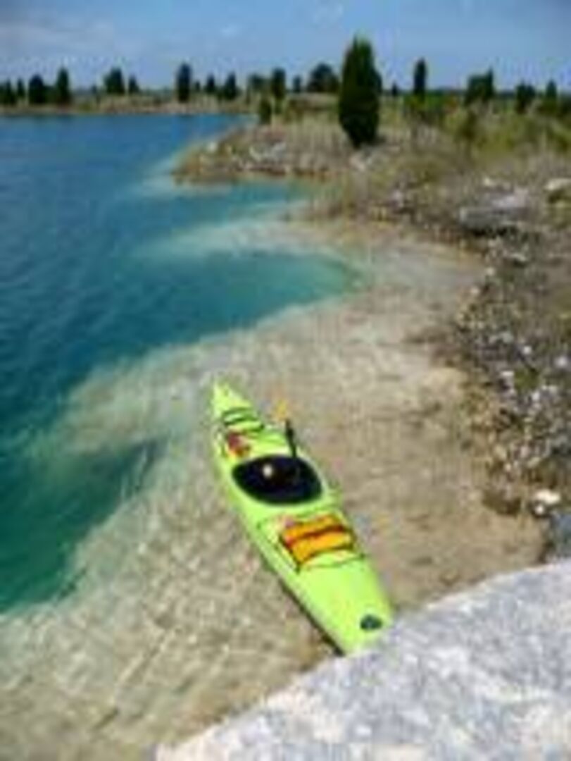 Kayak by water