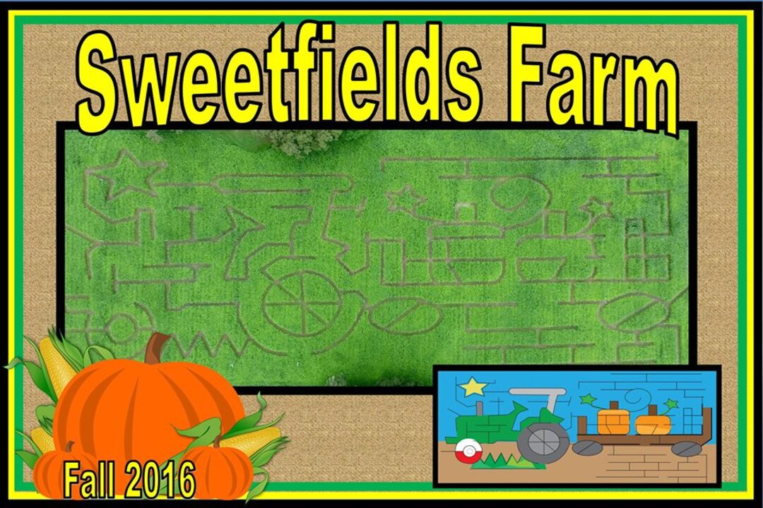 2016 corn maze - Sweetfields