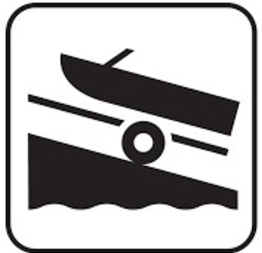 boat ramp icon