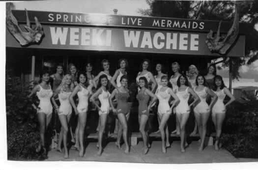 Weeki Wachee Mermaids 1961