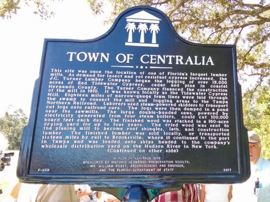 Centralia Historic Sign