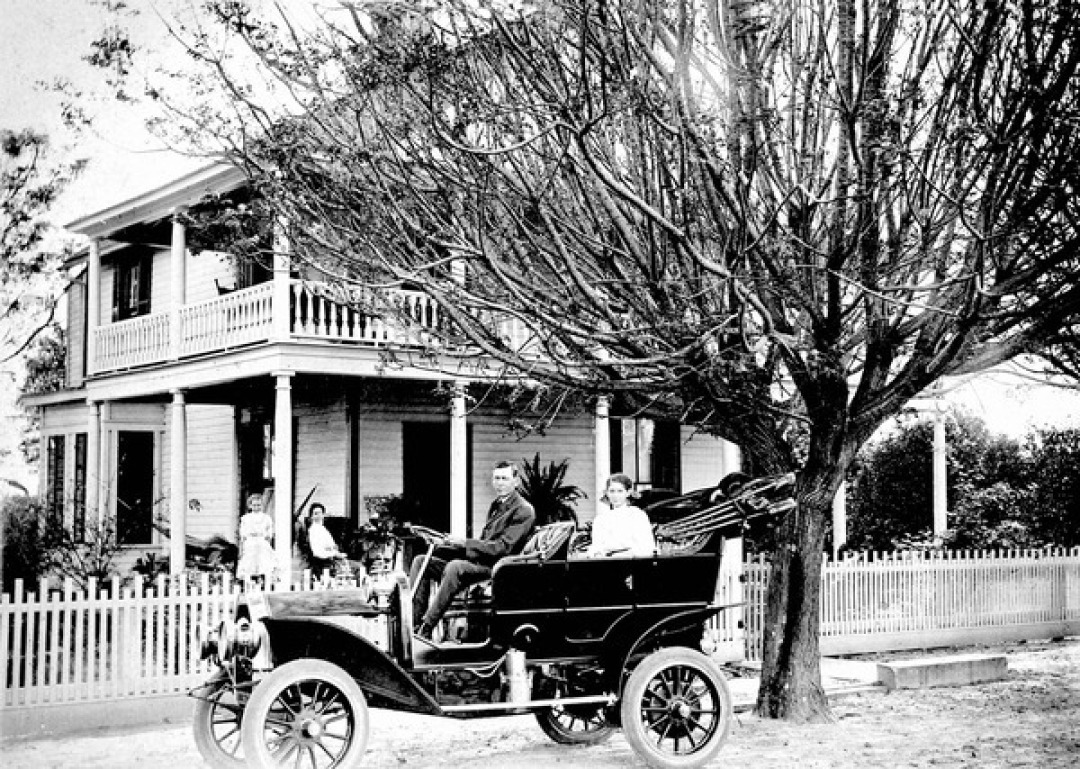 First car in Brooksville