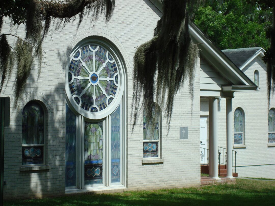 Windows from original church