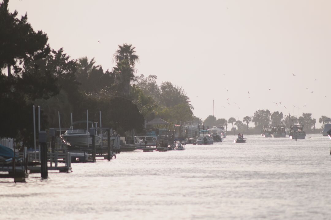 Hernando Beach channel scenes