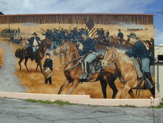 Mural downtown brooksville