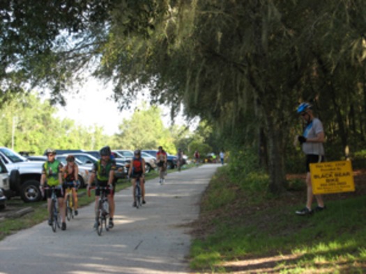 trail head for Withlacoochee State Trail