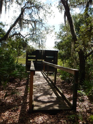 Wildlife blind CCC (photo by CCC)