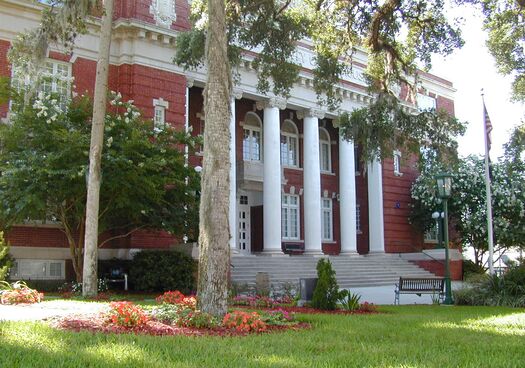 Hernando County Courthouse Front, Brooksville