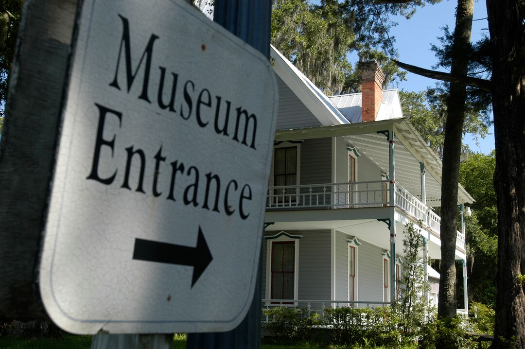 May-Stringer House Museum Entrance