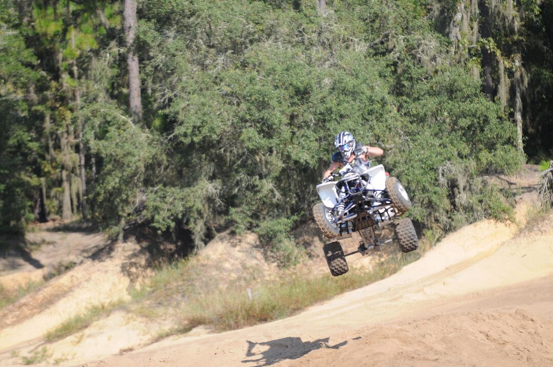 ATV Rider, Croom Motorcycle Area, Withlacoochee State Forest, Brooksville