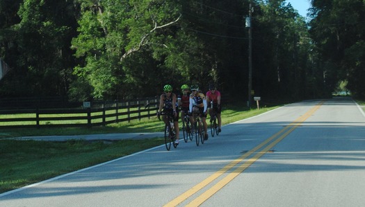 Saturday morning riders on Weatherly Road  (CKnudson)