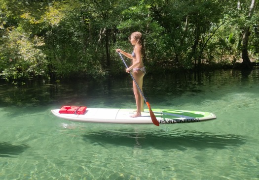 Single Paddleboarder