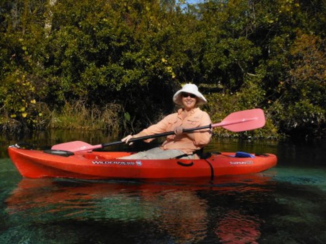 Kayaking on the Weeki Wachee River
