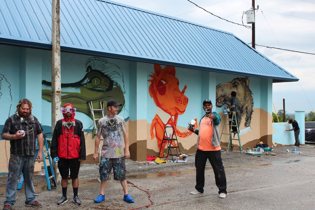 Boyettes Grove Murals